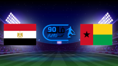 مشاهدة مباراة مصر وغينيا بيساو بث مباشر اليوم 15-1-2022 كاس الامم الافريقية